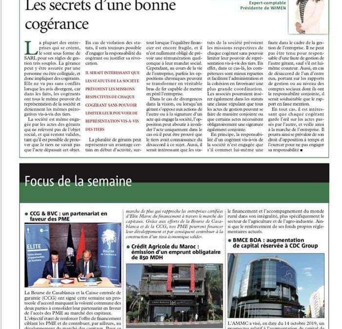 Les secrets d&rsquo;une bonne cogérance